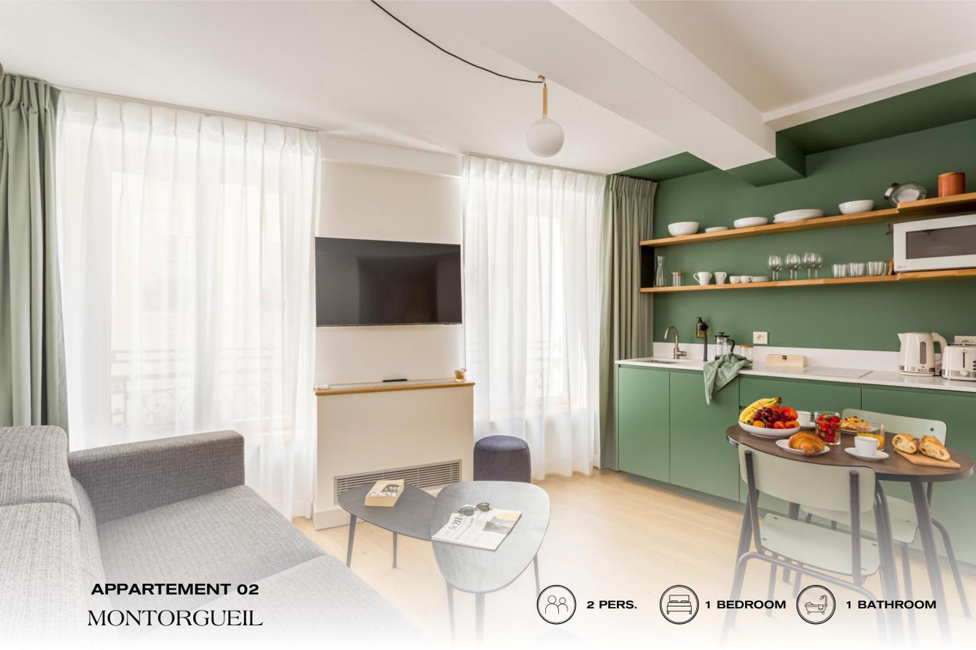 Beauquartier - Montorgueil Apartment Paris Exterior foto