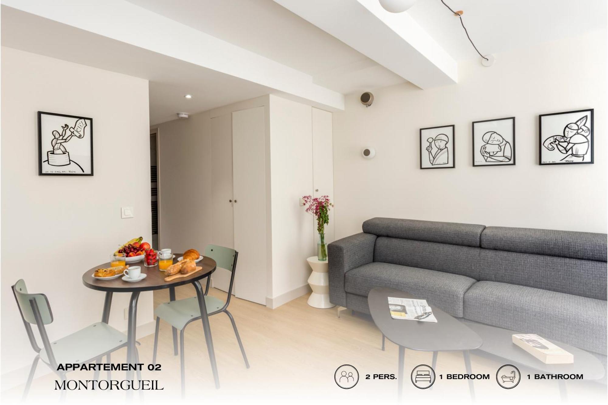 Beauquartier - Montorgueil Apartment Paris Exterior foto