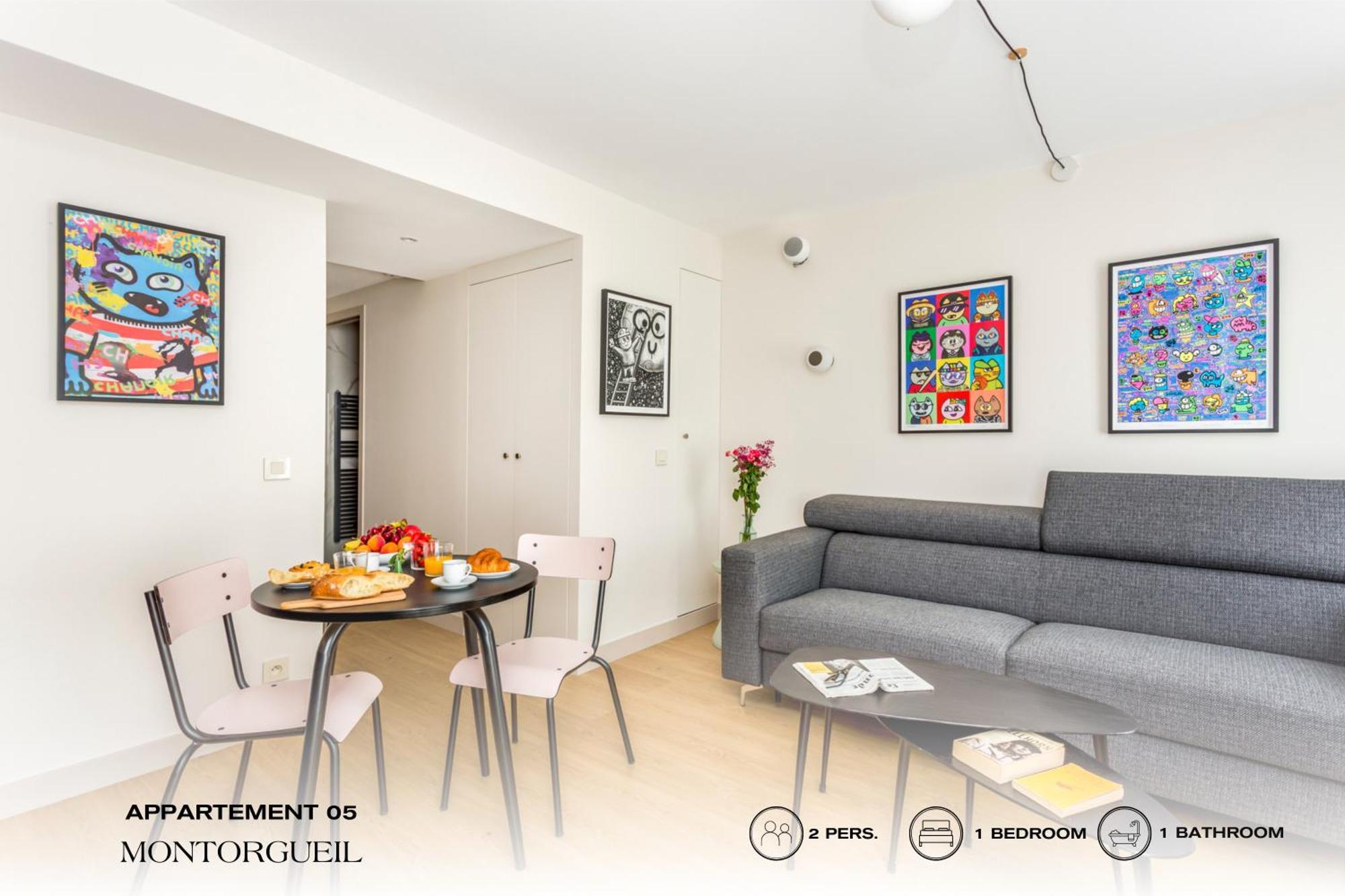 Beauquartier - Montorgueil Apartment Paris Exterior foto