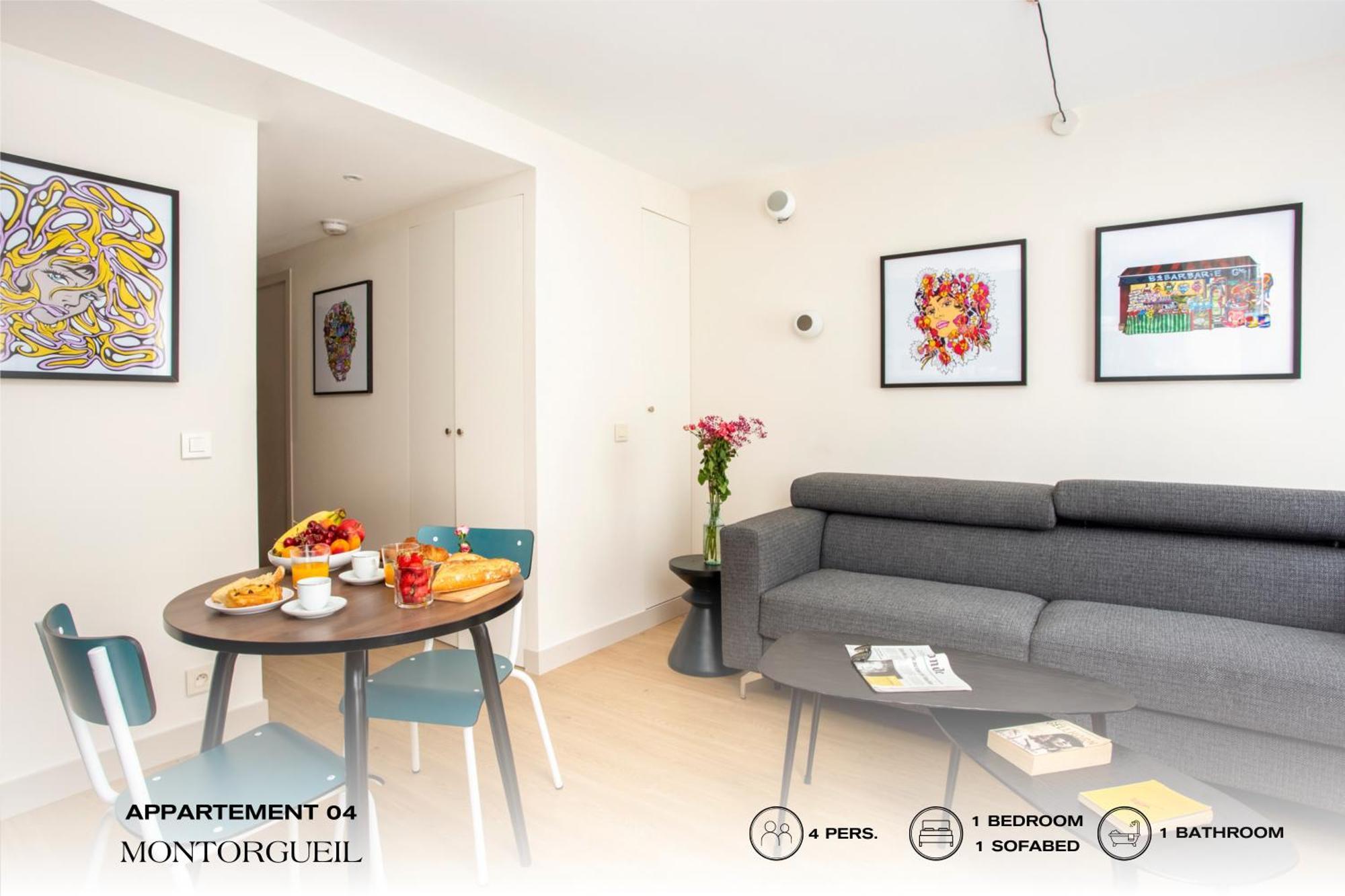 Beauquartier - Montorgueil Apartment Paris Exterior foto