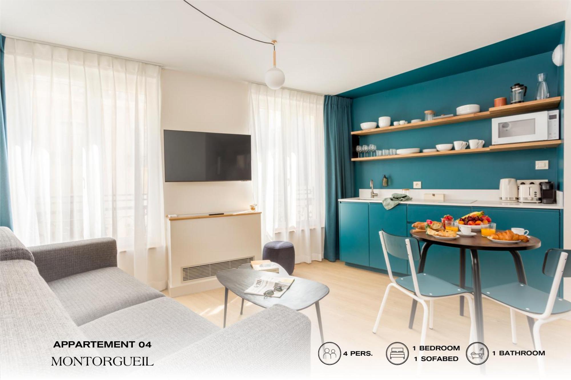 Beauquartier - Montorgueil Apartment Paris Exterior foto